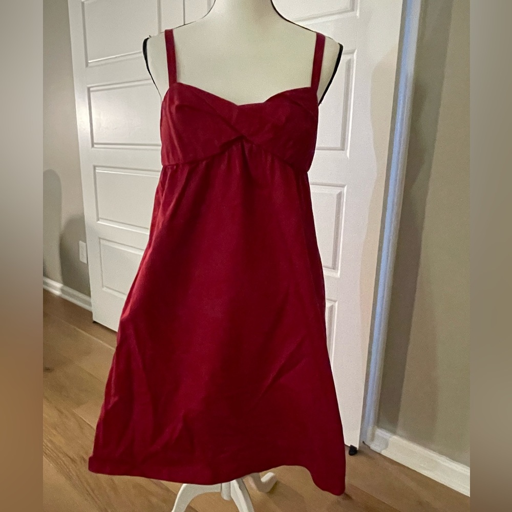 Red Loft dress sz 8